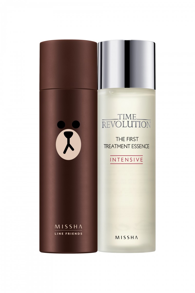 Missha x Line Friends Time Revolution The First Treatment Essence #Brown