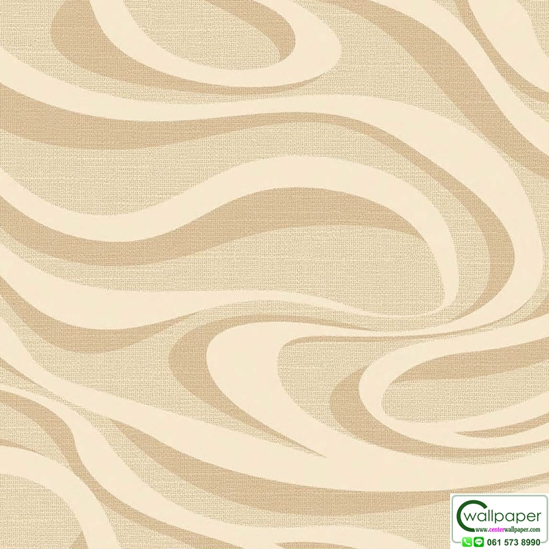 วอลเปเปอร์โมเดิร์น สีน้ำตาล No.88661-2