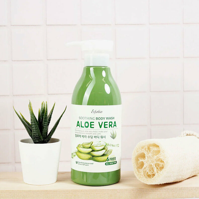 Esfolio Aloe Vera Soothing Body Wash 500 ml.