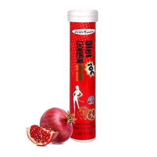 EverSlim Diet #Pomegranate Flavor (1 หลอด บรรจุ 18 เม็ด)