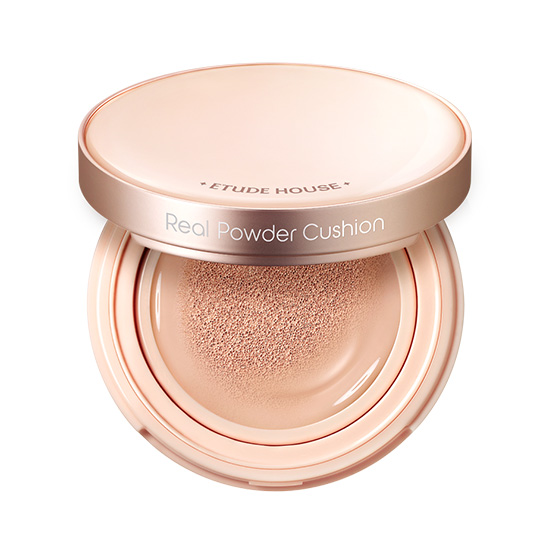 Etude House Real Powder Cushion SPF50+ PA+++ #Natural Beige ผิวขาวเหลือง