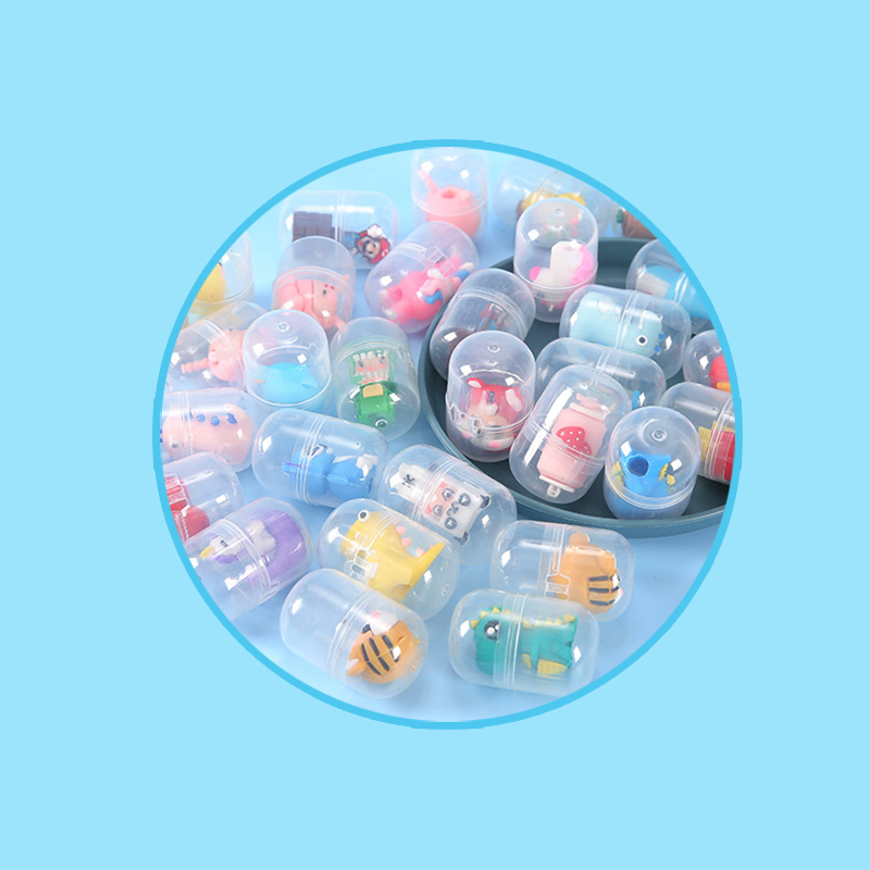 🌈แคปซูลยางลบ🌈เสียบดินสอตัวการ์ตูน หลากสี ⭐คละลาย ชิ้นละ 4 บาท/ชิ้น✔️พร้อมส่ง Ohwowshop เครื่องเขียน ยางลบ ลบคำผิด