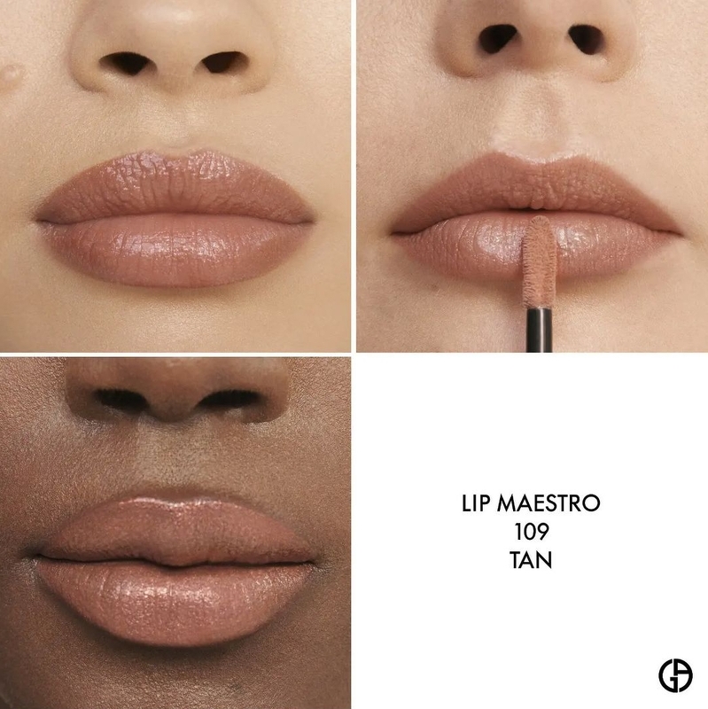 Giorgio Armani Beauty Mini Lip Maestro Liquid Matte Lipstick Trio 3.5 ml. x 3 Colors