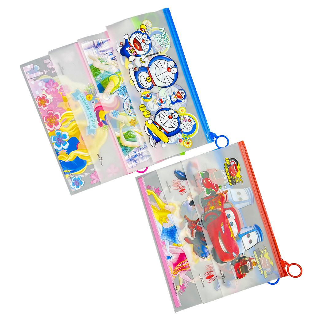 🌈🎒กระเป๋าใส่เครื่องเขียน⭐ลายการ์ตูนสุดปัง 11x23.5 cm📌เลือกลาย✅พร้อมส่งในไทย เครื่องเขียน กระเป๋า กระเป๋าดินสอ