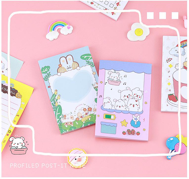 ⭐กระดาษโน๊ตกาวในตัว Sticky Not เดอะแก๊ง Happy 50แผ่น 9x6.5cm ราคา 7 บาท/📌เลือกแบบสินค้า ✔️พร้อมส่ง Ohwowshop เครื่องเขียน สวยงาม ข้อความ