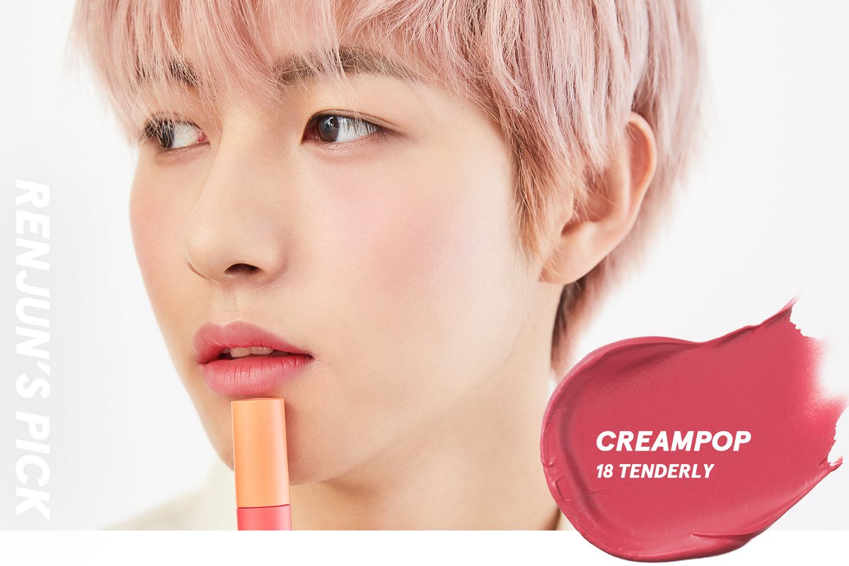 CandyLab x NCT Dream Creampop the velvet Lip Color #18 Tenderly