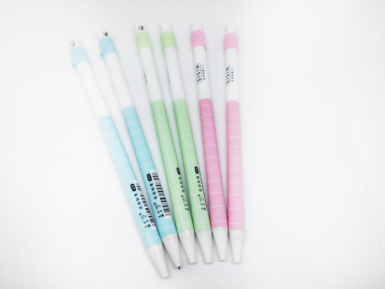 🌈ดินสอกด🌈SISIN 2M📌สุ่มลาย ชิ้นละ 6 บาท พร้อมส่งในไทย ดินสอ ดินสอกด 2M เครื่องเขียน ลายการ์ตูน