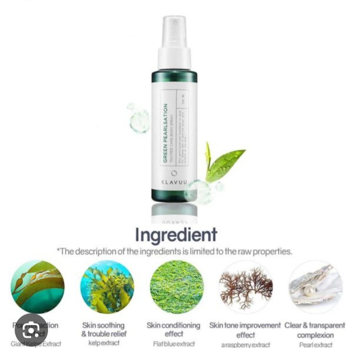 Klavuu Green Pearlsation Tea Tree Care Body Spray 100 ml.