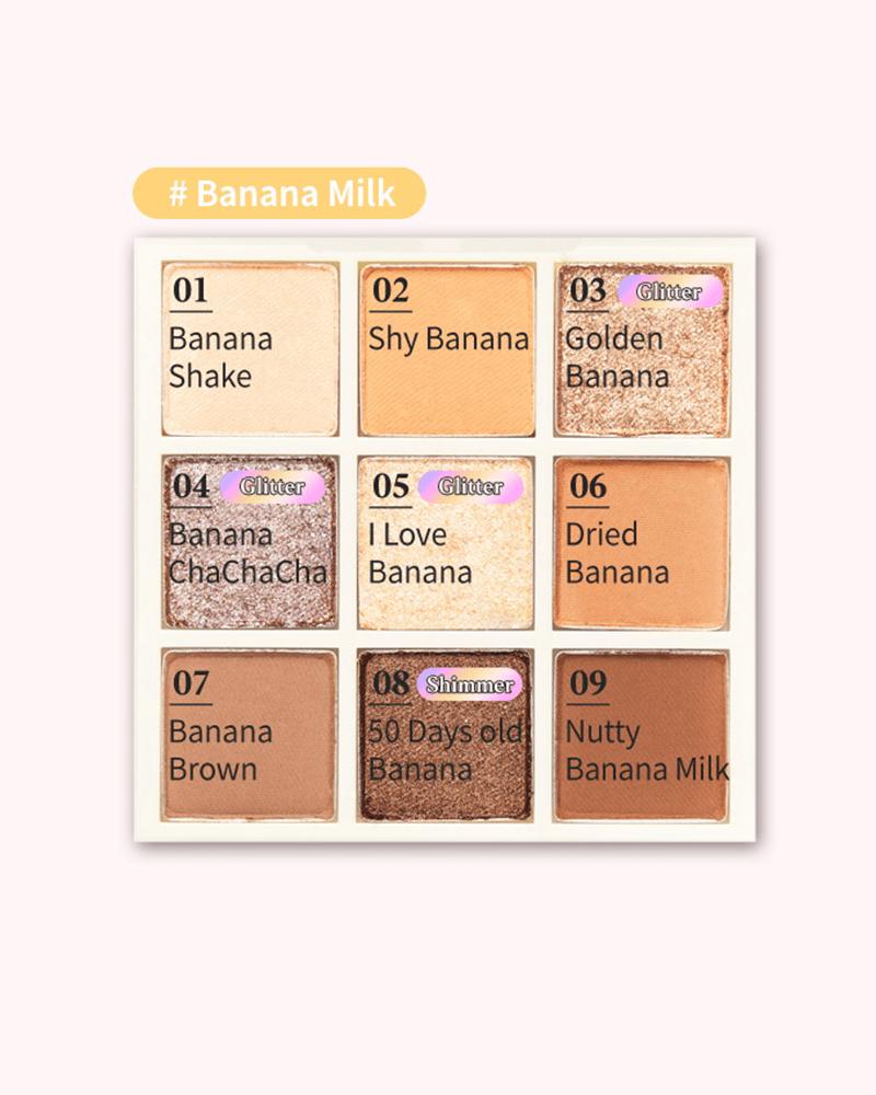 Etude House Play Color Eyes Palette Milky New Year #Banana Milk