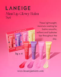 Laneige Mini Lip Glowy Balm Set (5 g..x 4)