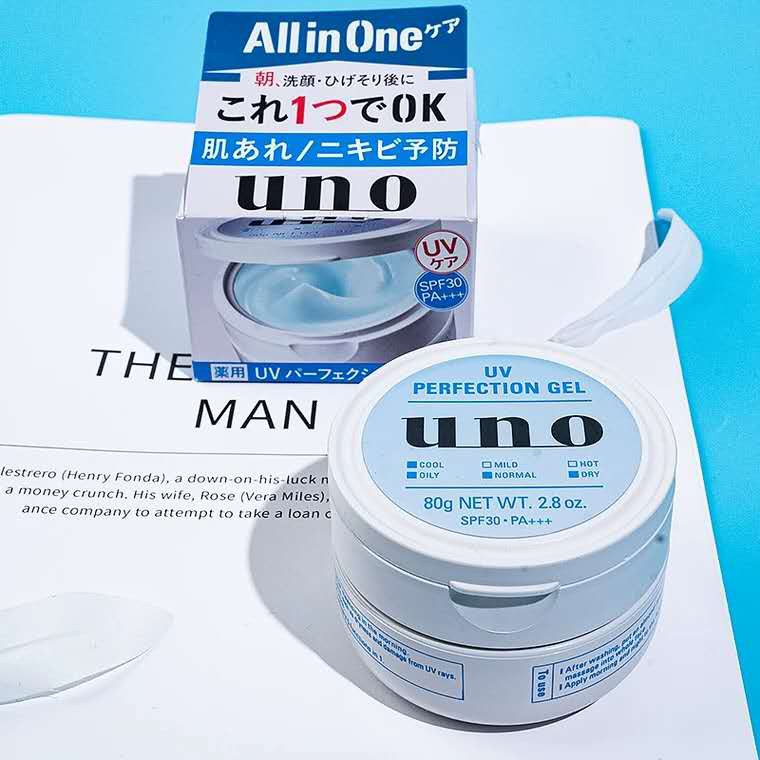 Shiseido Uno All in One UV Perfection Gel Cream SPF30 PA+++ 80 g.
