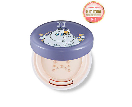 Code Glokolor x Moomin Edition C.All-Uid Foundation EX SPF45 PA+++ 30 g. #Yellow ผิวขาวเหลือง + ผิวทั่วไป