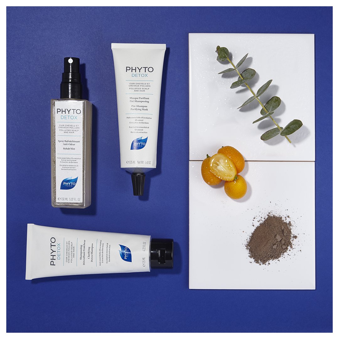 Phyto Paris Clarifying Detox Shampoo 125 ml.