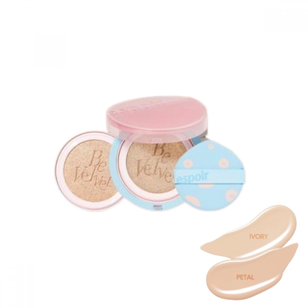 Espoir Pro Tailor Be Velvet Cover Cushion Cherry Blossom Edition #21 Ivory