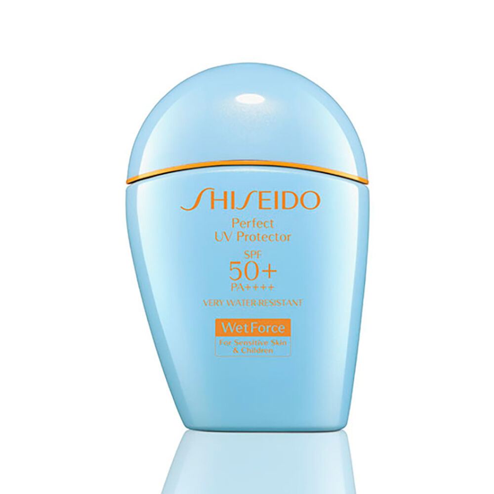 Shiseido Wet Force for Sensitive Skin & Children Perfect UV Protector SPF50+ PA++++ 50 ml.