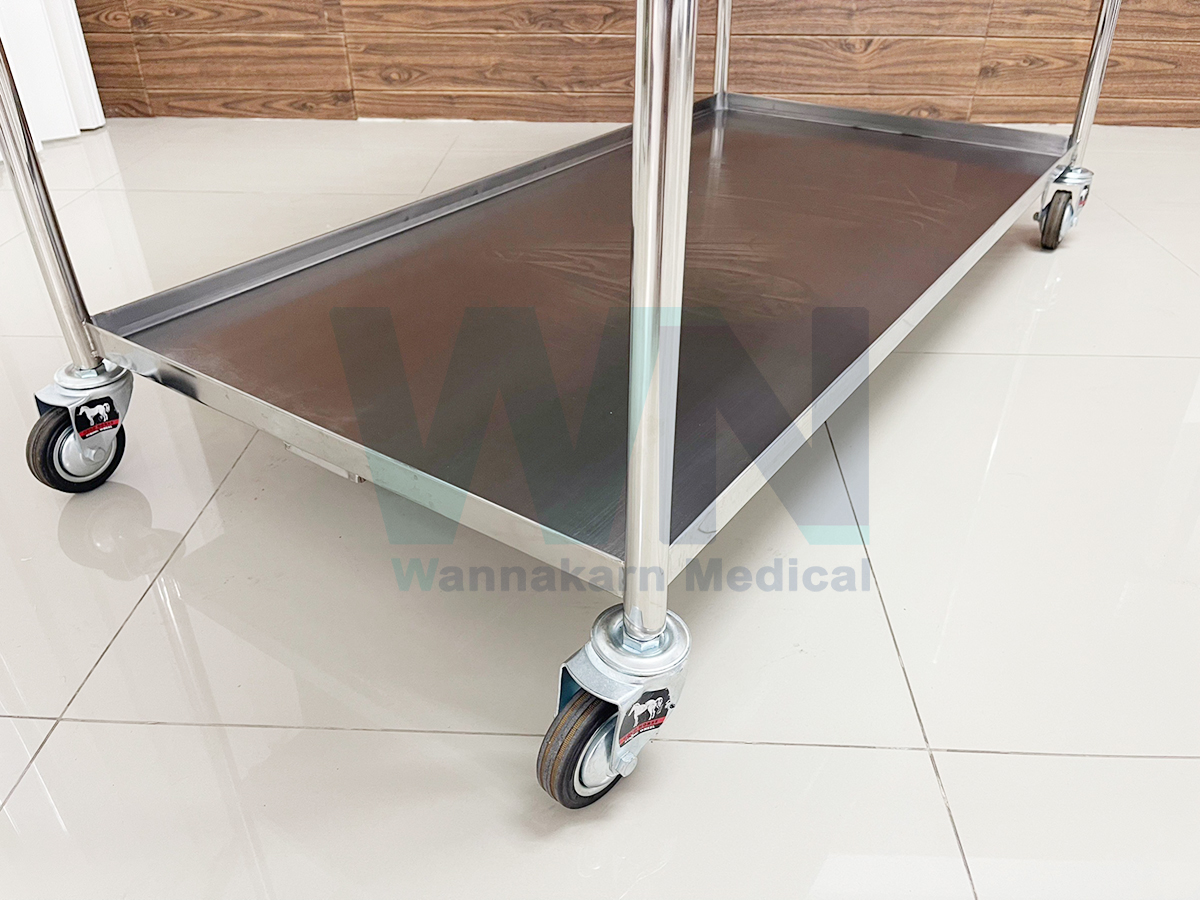 รถเข็น 3 ชั้น Stainless