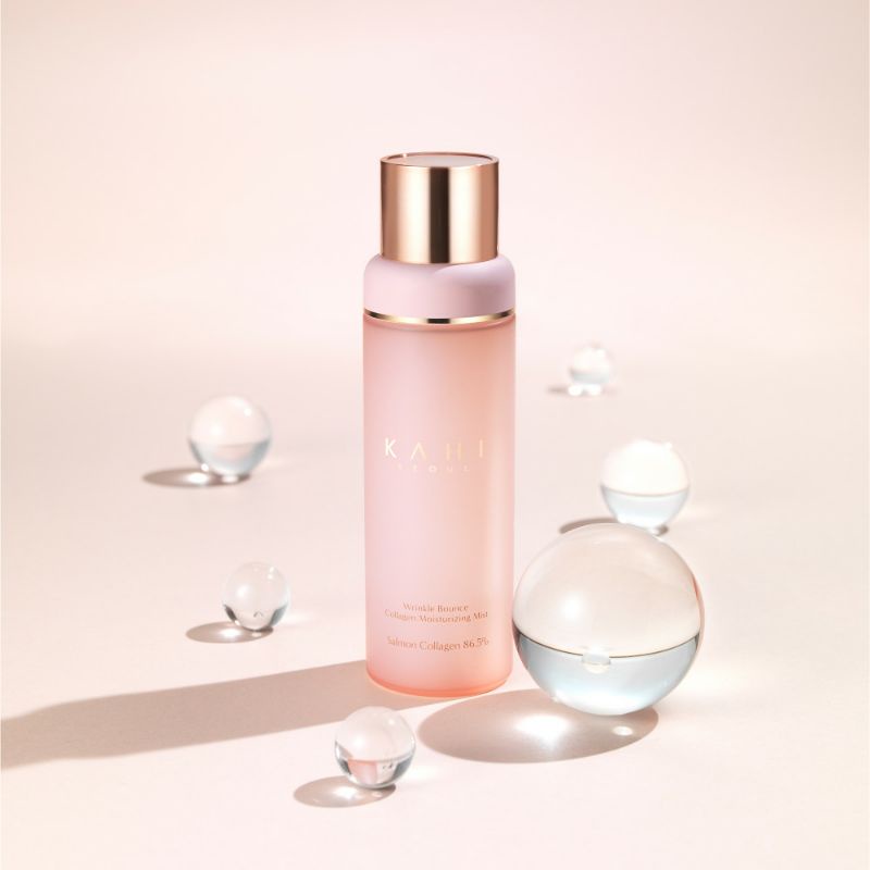 KAHI seoul Wrinkle Bounce Salmon Collagen Mist Ampoule 60 ml.