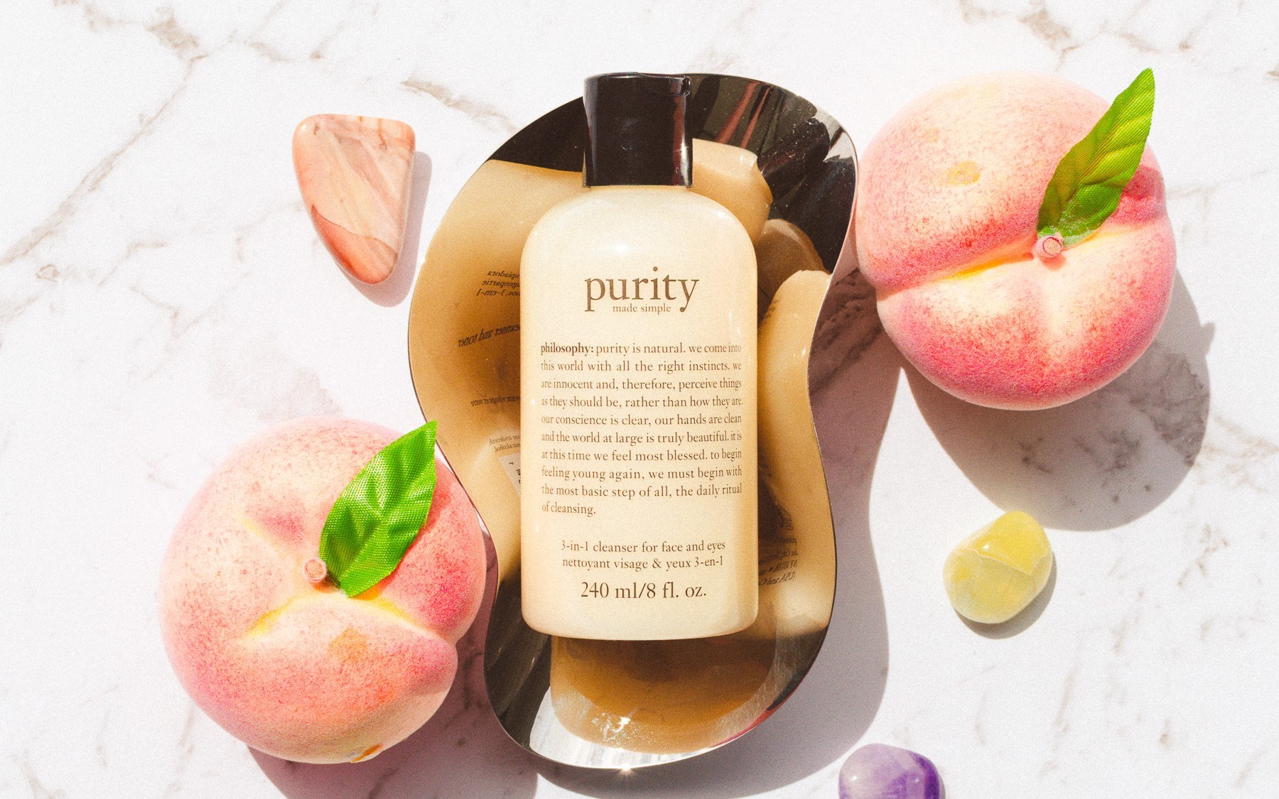 Philosophy Purity Made Simple 3-in-1 Cleanser for Face and Eyes 240 ml.