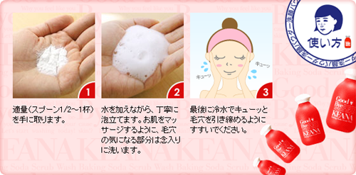 Ishizawa Keana Baking Soda Scrub Wash 100 g.