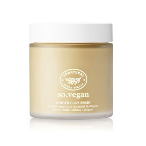 SO Natural So Vegan Ginger Clay Mask 110 ml
