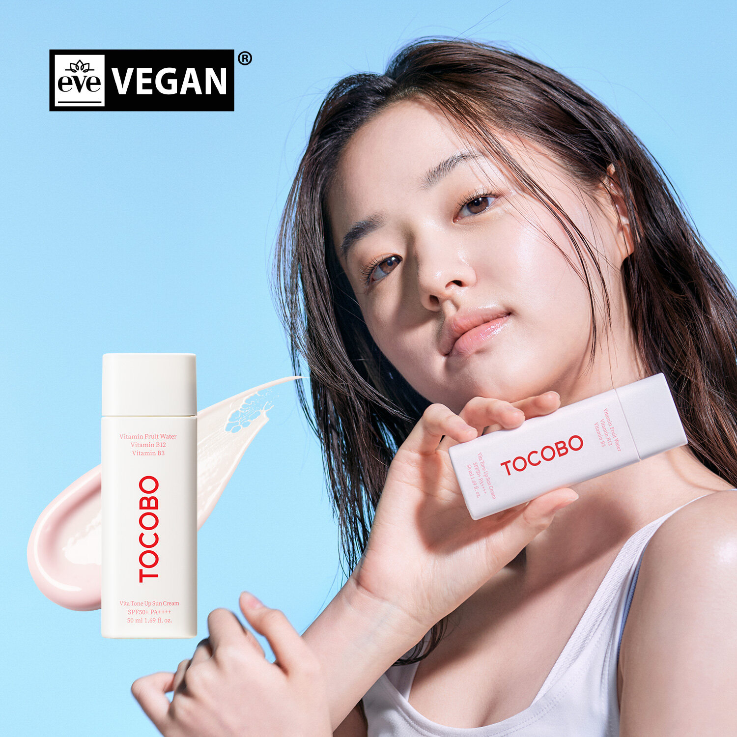 TOCOBO Vita Tone Up Sun Cream SPF50+ PA++++ 50 ml.