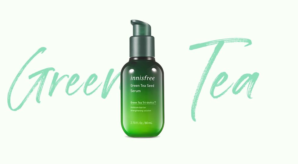 New ! Innisfree Green Tea Seed Serum 80 ml. (Green Tea Tri-Biotics™️)
