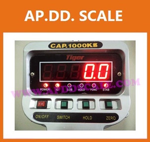 เครื่องชั่งดิจิตอล เครื่องชั่งแขวน 3ตัน ความละเอียด 1กิโลกรัม TIGER รุ่น TIGER - TC-01 (ผ่านการตรวจรับรอง)