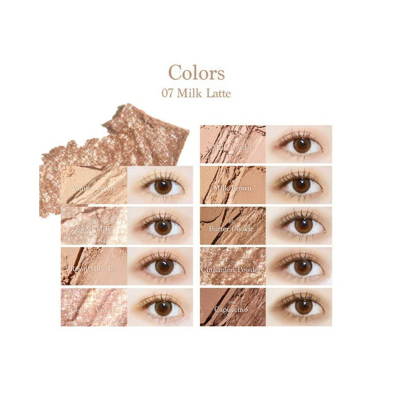Dasique Shadow Palette 7 g. #07 Milk Latte