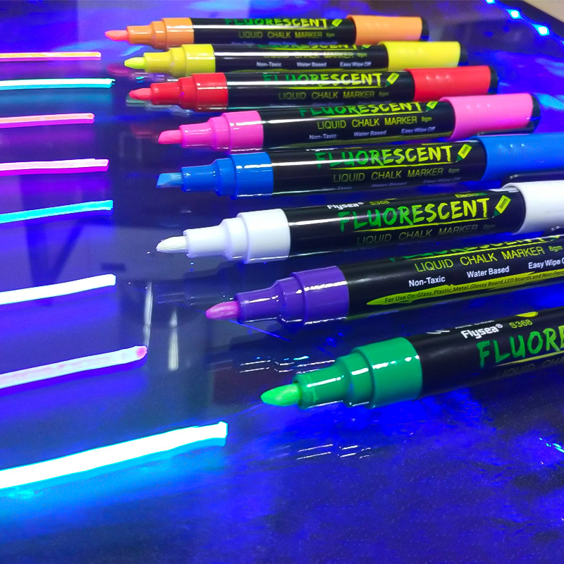 🔥ยกกล่อง 8 สี🔥ปากกาชอล์กมาร์กเกอร์ ปากกาชอล์กน้ำ ไร้ฝุ่นลบได้ เขียนแก้ว กระจก ป้าย กระดานดำ✅พร้อมส่งในไทย liquid chalk marker