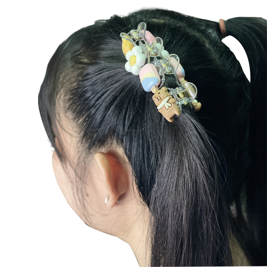 🌸กิ๊บหนีบผมขนาดเล็ก🌼🌈ตัวหนีบผมมินิ สีสันสดใส กิ๊บติดผมตัวการ์ตูน📌คละลาย✔️พร้อมส่งในไทย เครื่องประดับ กิฟติดผม