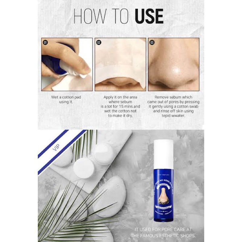 One Day's You P.Z SSOC SSOC No More Blackhead Pore Clearing 100 ml.