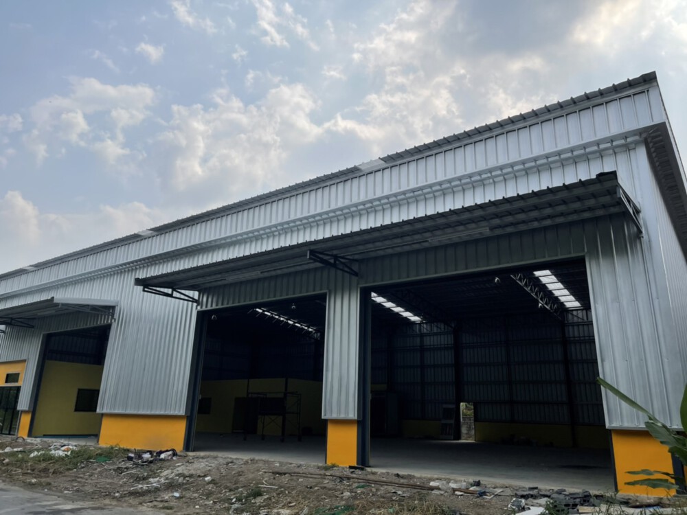 ผลงานโกดังสำเร็จรูป HW-HC 18x28.5x6.5 m. ราคา : ฿4,073,215.00 / หลัง