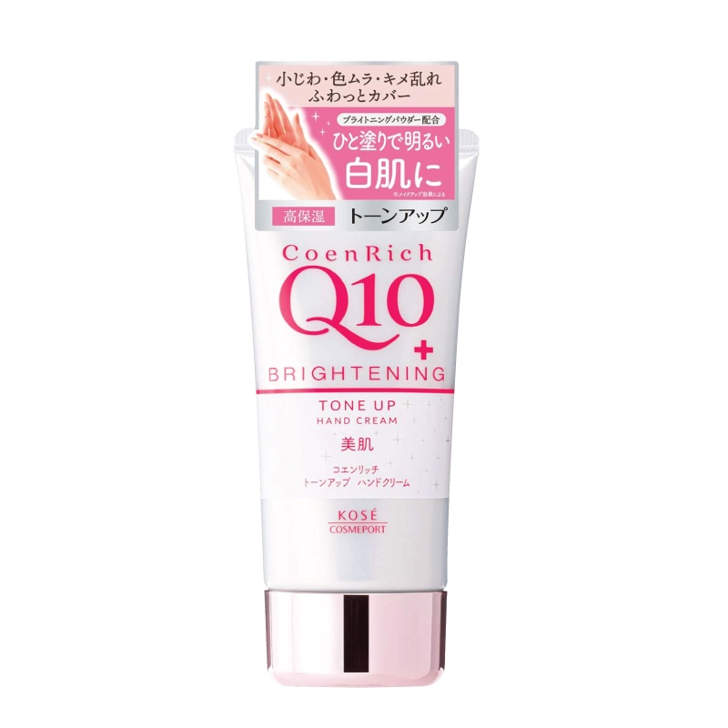 Kose Coen Rich Q10 Brightening Tone Up Hand Cream 80 g.