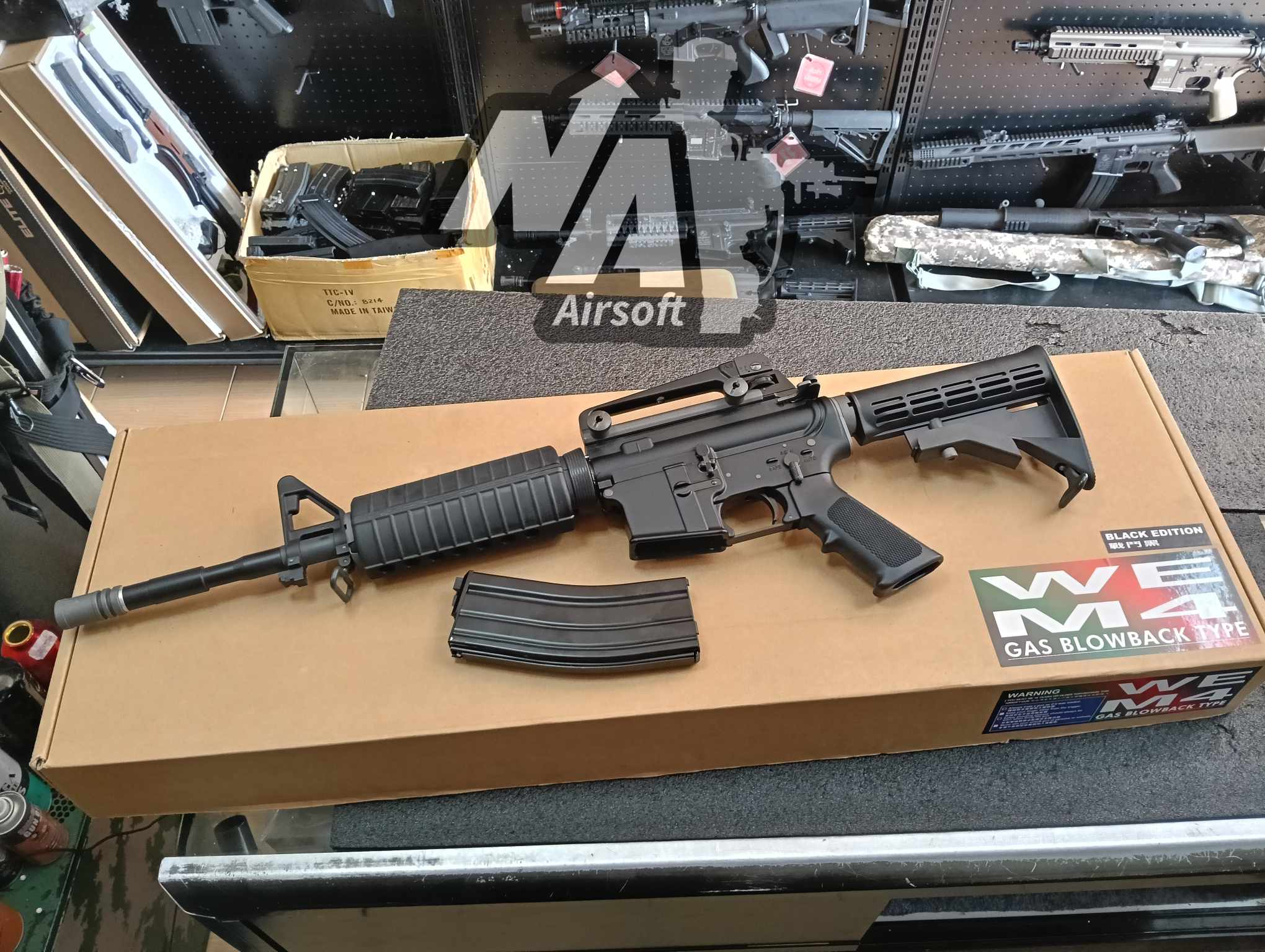 WE M4A1 GBBR (มือสอง)