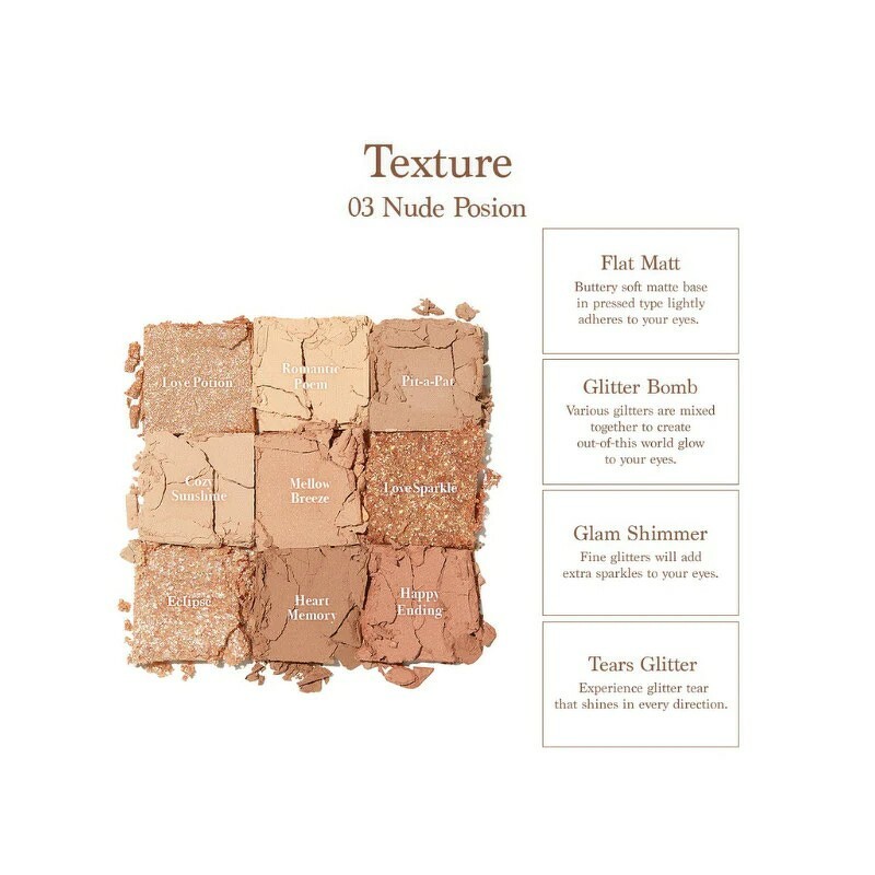 Dasique Shadow Palette 7 g. #03 Nude Potion