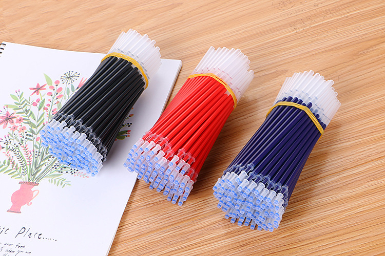 1บาท!!!! ไส้ปากกาสำหรับเปลี่ยนหมึกเจล มีให้เลือก 3 สี 2ขนาด ด้ามละ 1 บาท ✔️พร้อมส่ง Pen refill ไส้ปากกาเจล ไส้ปากกาหมึกเจลเติม