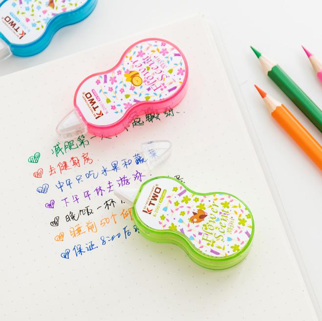 เทปลบคำผิด Mini flower ขนาด 8x5mm ชิ้นละ 7บาท ✔️พร้อมส่ง (🎲สุ่มลาย) Ohwowshop