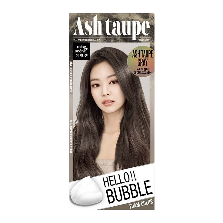 Mise En Scene Hello Bubble x Blackpink (7A Ash Taupe)