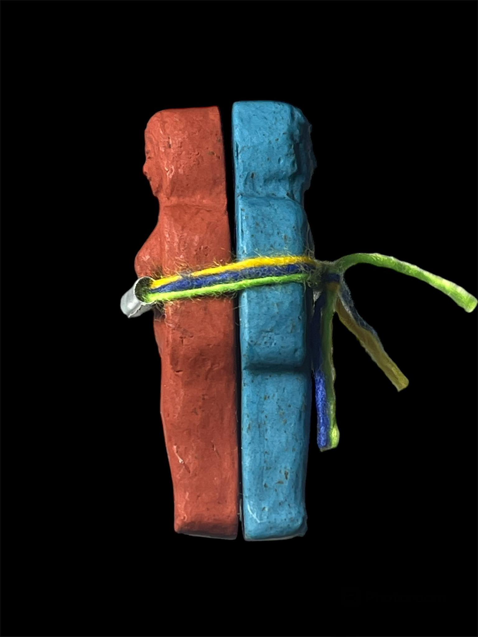 หุ่นคู่พ่อเสน่ห์แม่เมตตา หลวงปู่พงษ์ศักดิ์ ทันตะจิตโต วัดป่าเทพนิมิต จังหวัดกาฬสินธุ์