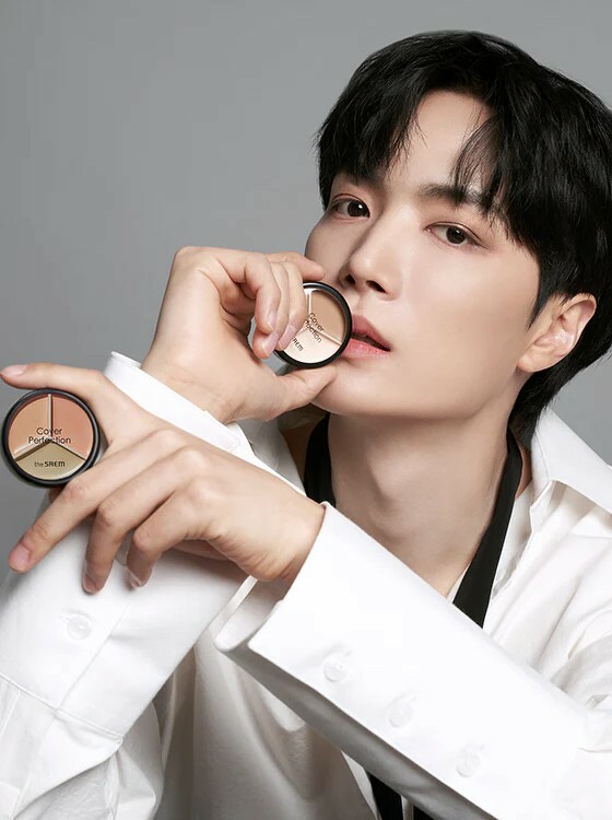 The Saem Cover Perfection Triple pot concealer #01 Correct Beige