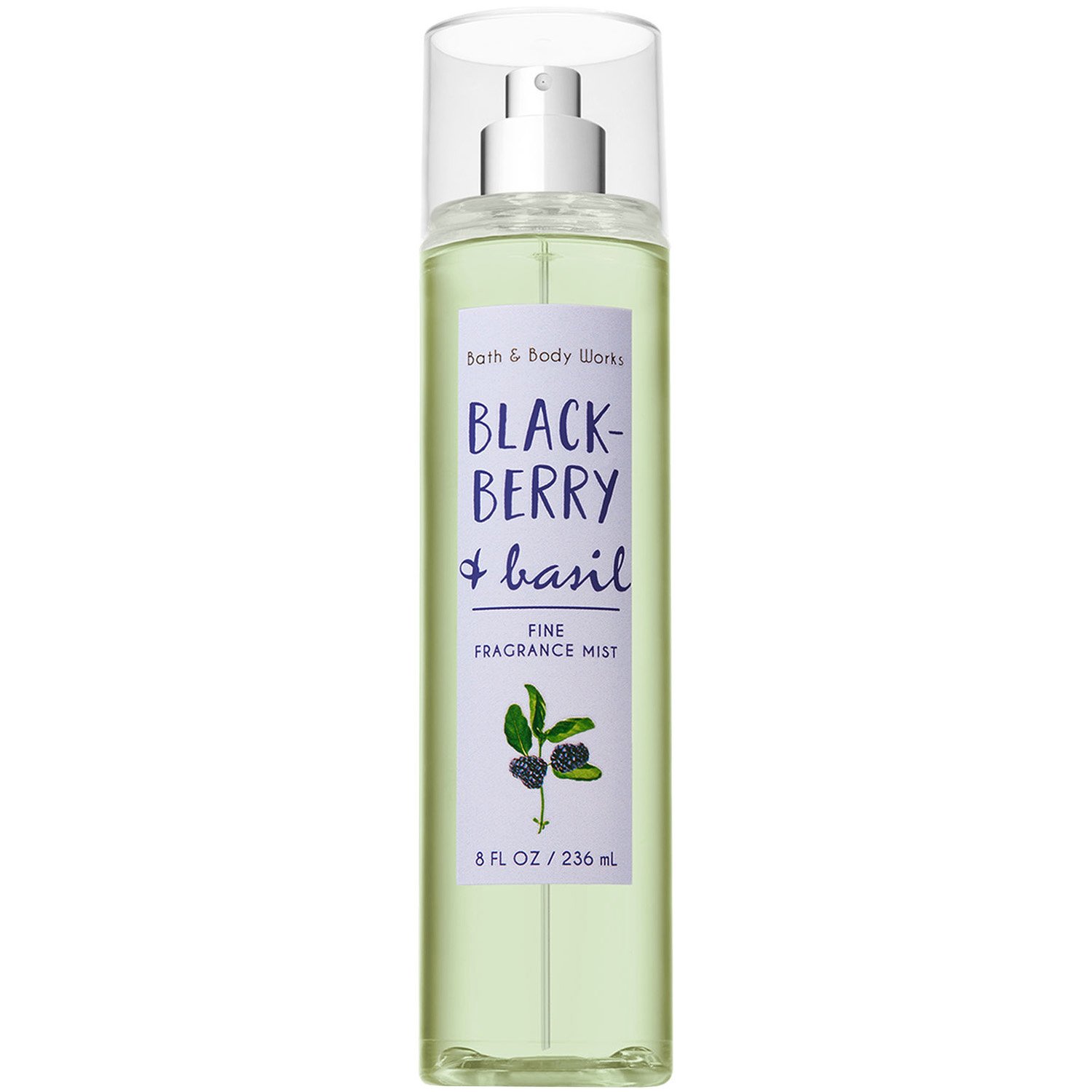 Baht & Body Work Fine Fragance Mist 236 ml. #Black-Berry & Basil