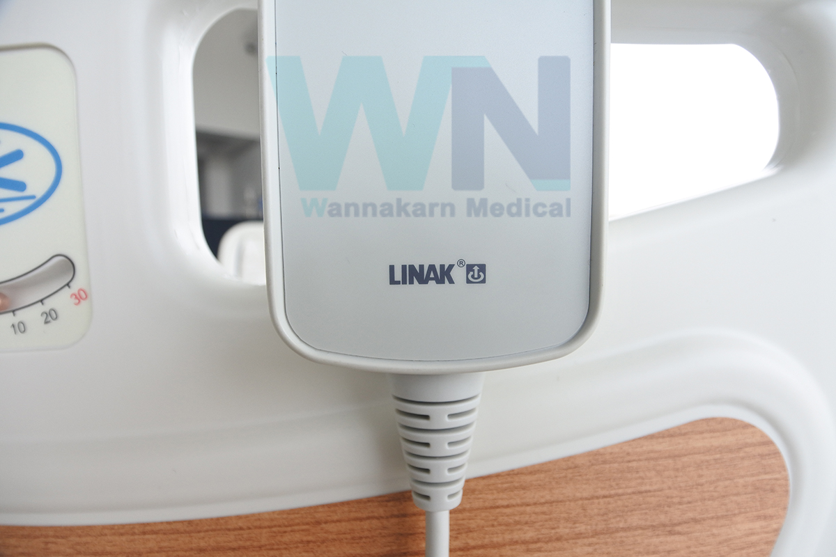 Medical Bed MK-D-01 เตียงไฟฟ้า-แมนนวล 3 ฟังก์ชั่น ราวปีกนก