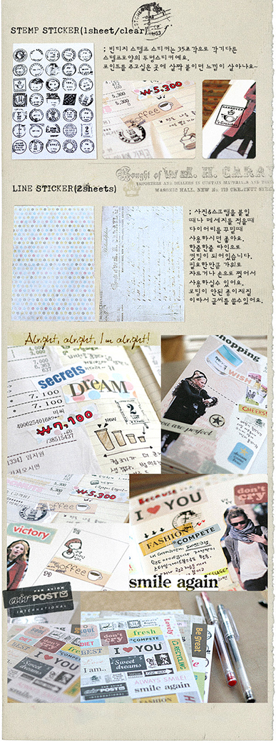 ⭐สติกเกอร์⭐สติกเกอร์โปสการ์ดแสตมป์วินเทจ📌(แพ็ค 6 แผ่น)✔️พร้อมส่ง Ohwowshop สติ๊กเกอร์ สวยงาม ราคาถูก สติกเกอร์