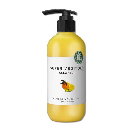 Wonder Bath Super Vegitoks Cleanser 300 ml. #Yellow