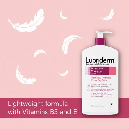 Lubiderm Advanced Therapy Daily Moisturizing Lotion 473 ml.