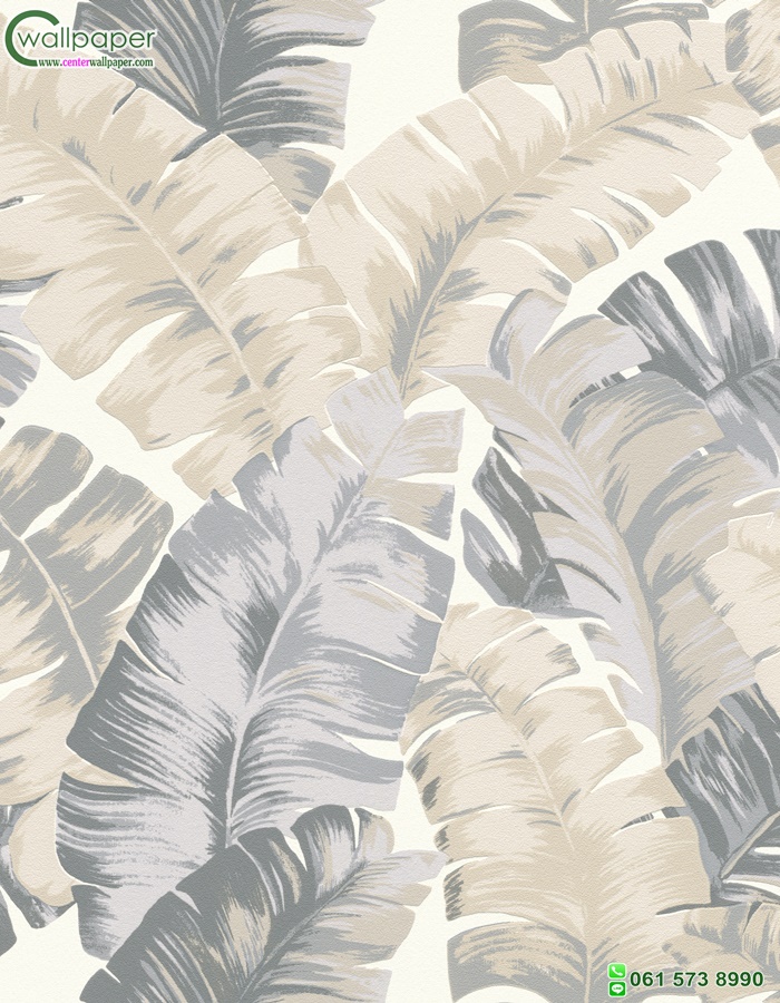 วอลเปเปอร์ติดผนังลายใบกล้วยTropical