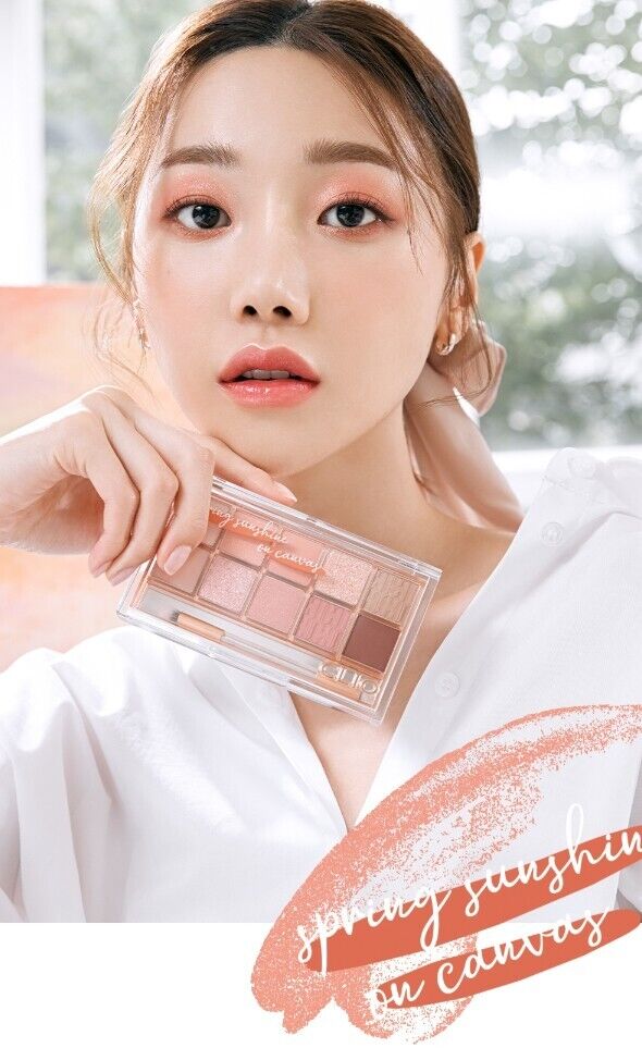 CLIO x AESPA Pro Eye Palette #15 Spring Sunshine on Canvas