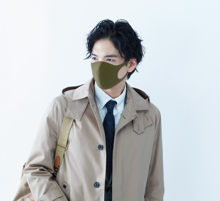 Pitta Mask UV Cut 98% Regular #Khaki 3 Sheets (Made in Japan)