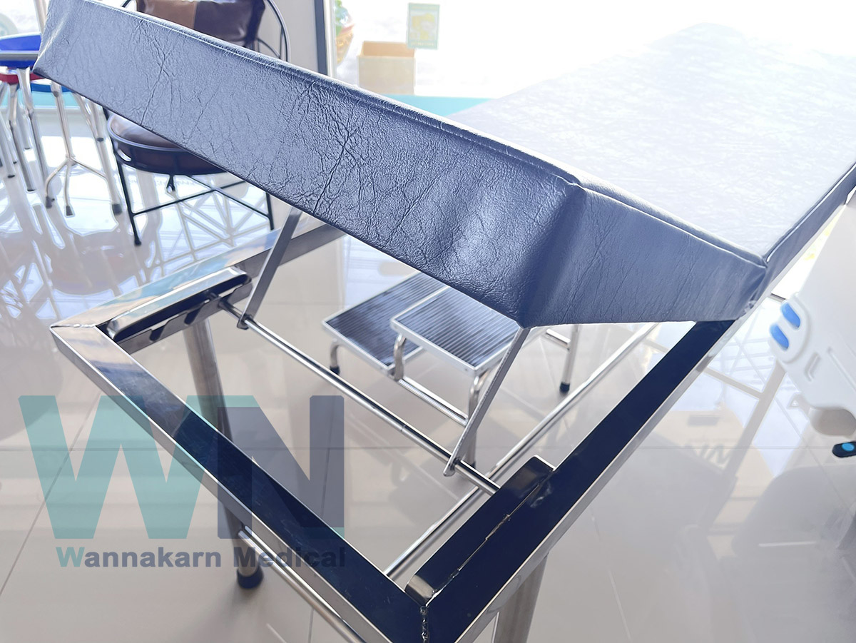 เตียงตรวจโรค Stainless