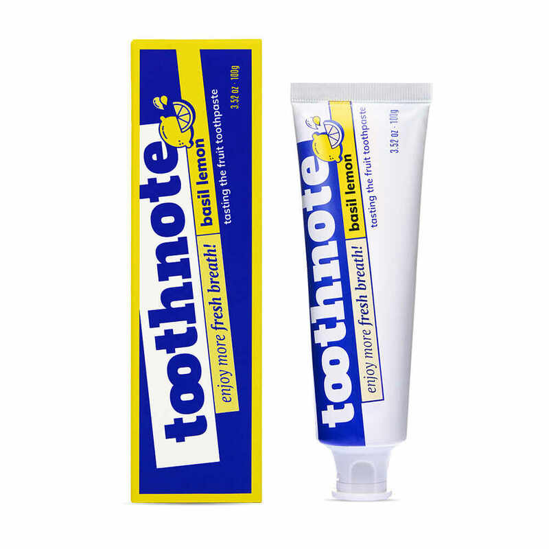 Toothnote Moisturizing Toothpaste 100 g. #Basil Lemon